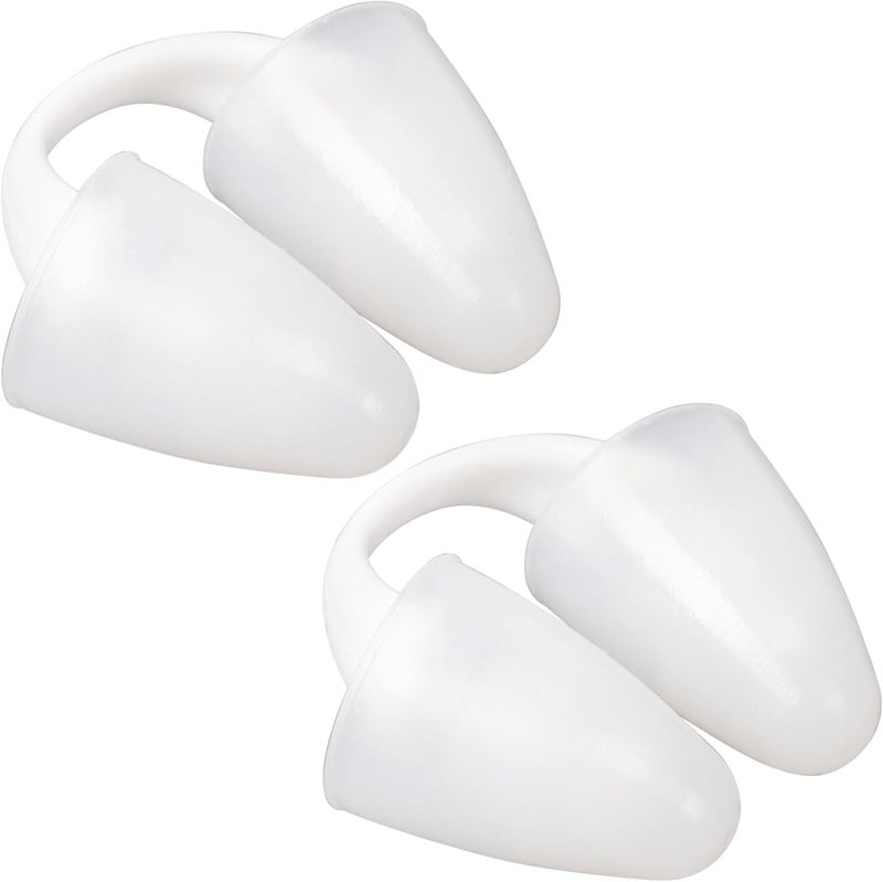 Baypify 2 Pack Nose Plugs for Swimming – Waterproof and Painless Nose Plugs for Adults, Made of Soft Silicone to Keep You Comfort in The Swim - Image 1